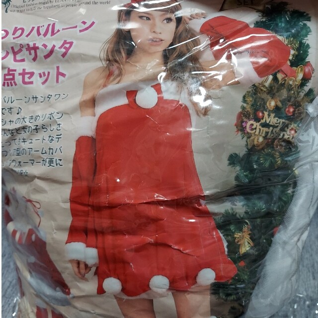 サンタコスチュームセット🎅🏻🎀 エンタメ/ホビーのコスプレ(衣装一式)の商品写真