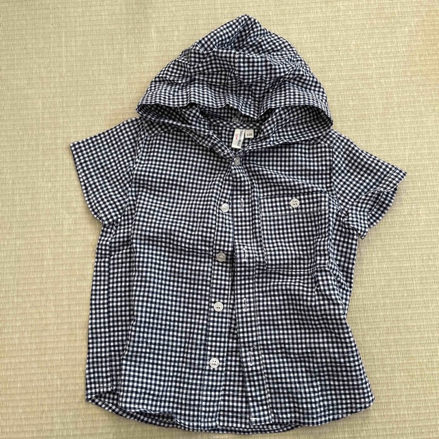 SM2(サマンサモスモス)のsamansa Mos2 Lagom シャツ100cm キッズ/ベビー/マタニティのキッズ服男の子用(90cm~)(Tシャツ/カットソー)の商品写真