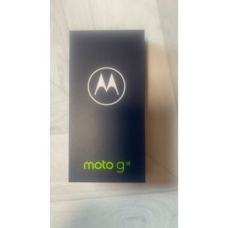 モトローラ(Motorola)の【新品未開封】 moto g13 128GB マットチャコール SIMフリー(スマートフォン本体)