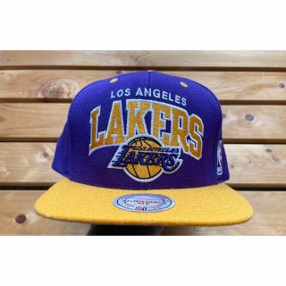 ミッチェルアンドネス(MITCHELL & NESS)のミッチェルアンドネス レイカーズ キャップ Mitchell & Ness 帽子(キャップ)