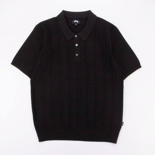 STUSSY - stussy cable ss polo Mサイズの通販 by tk's shop