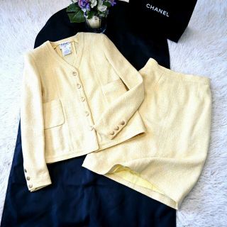 シャネル スーツ(レディース)（イエロー/黄色系）の通販 9点 | CHANEL