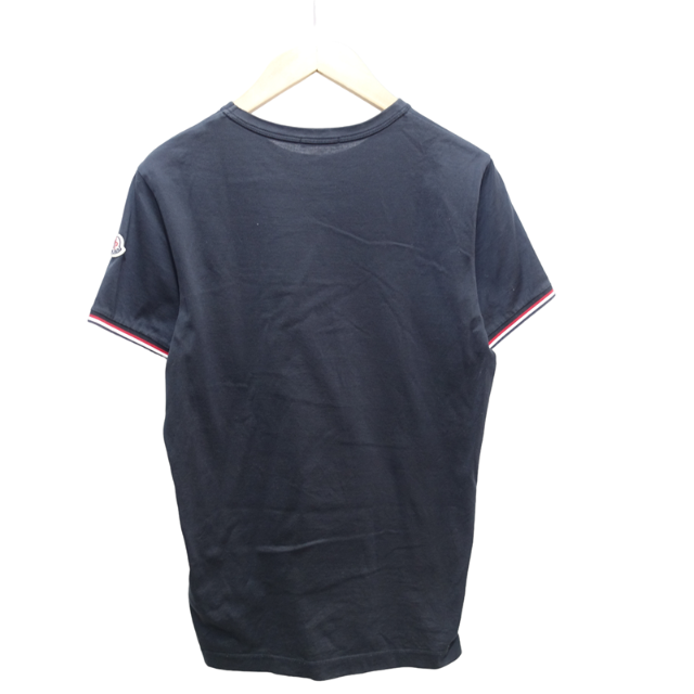 MONCLER(モンクレール)のMONCLER MAGILIA T SHIRT NAVY メンズのトップス(Tシャツ/カットソー(半袖/袖なし))の商品写真