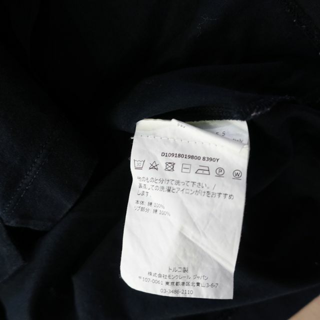 MONCLER(モンクレール)のMONCLER MAGILIA T SHIRT NAVY メンズのトップス(Tシャツ/カットソー(半袖/袖なし))の商品写真