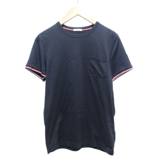 モンクレール(MONCLER)のMONCLER MAGILIA T SHIRT NAVY(Tシャツ/カットソー(半袖/袖なし))