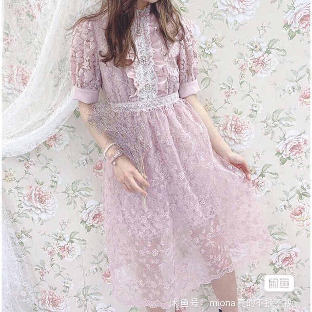 レースワンピースswankiss mademoiselle tulle OP