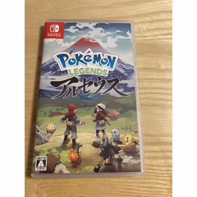 Nintendo Switch(ニンテンドースイッチ)のPokémon LEGENDS アルセウス Switch エンタメ/ホビーのゲームソフト/ゲーム機本体(携帯用ゲームソフト)の商品写真