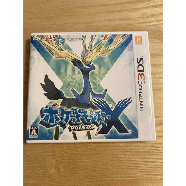 ニンテンドー3DS(ニンテンドー3DS)のポケットモンスターX エンタメ/ホビーのゲームソフト/ゲーム機本体(携帯用ゲームソフト)の商品写真