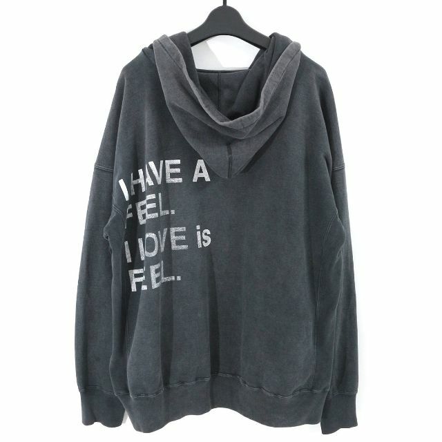 ドゥーズィエムクラス 22AW feeling ストーンウオッシュ加工パーカー-