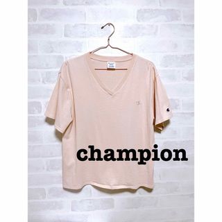 チャンピオン(Champion)のチャンピオンTシャツ　M ピンク　美品(Tシャツ(半袖/袖なし))