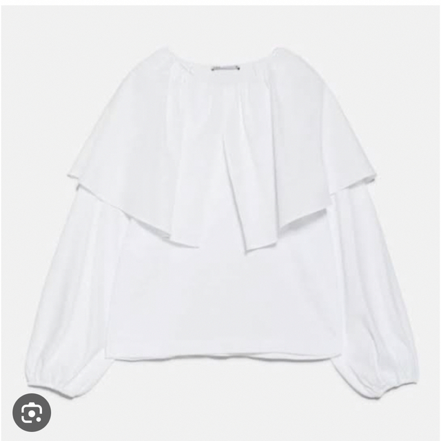 ZARA(ザラ)のZARA ブラウス レディースのトップス(シャツ/ブラウス(長袖/七分))の商品写真