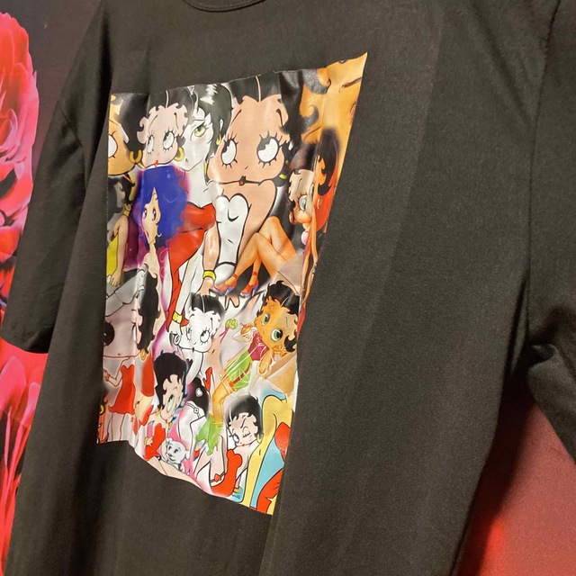 Betty Boop(ベティブープ)のベティ　プリント新品Tシャツ　海外製3L 1点限定 メンズのトップス(Tシャツ/カットソー(半袖/袖なし))の商品写真