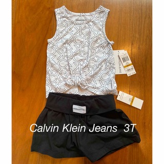 カルバンクライン(Calvin Klein)の【Calvin Klein Jeans】3T セットアップ　タンクトップ　90(Tシャツ/カットソー)