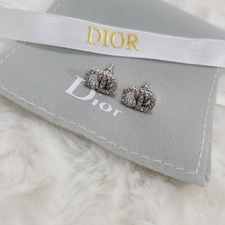 Christian Dior - CLAIR D LUNE ピアス クリスチャンディオール シルバーピアス