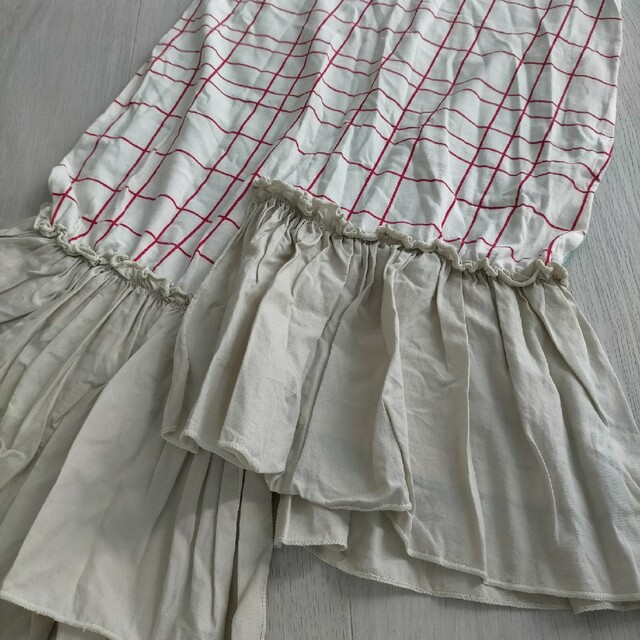 MARKEY'S(マーキーズ)のMARKEY’S 夏プリント 変形 ワンピース キッズ/ベビー/マタニティのキッズ服女の子用(90cm~)(ワンピース)の商品写真