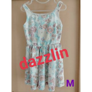 ダズリン(dazzlin)の【№１８３】✨dazzlin ダズリン Mサイズ 花柄ワンピース(その他)