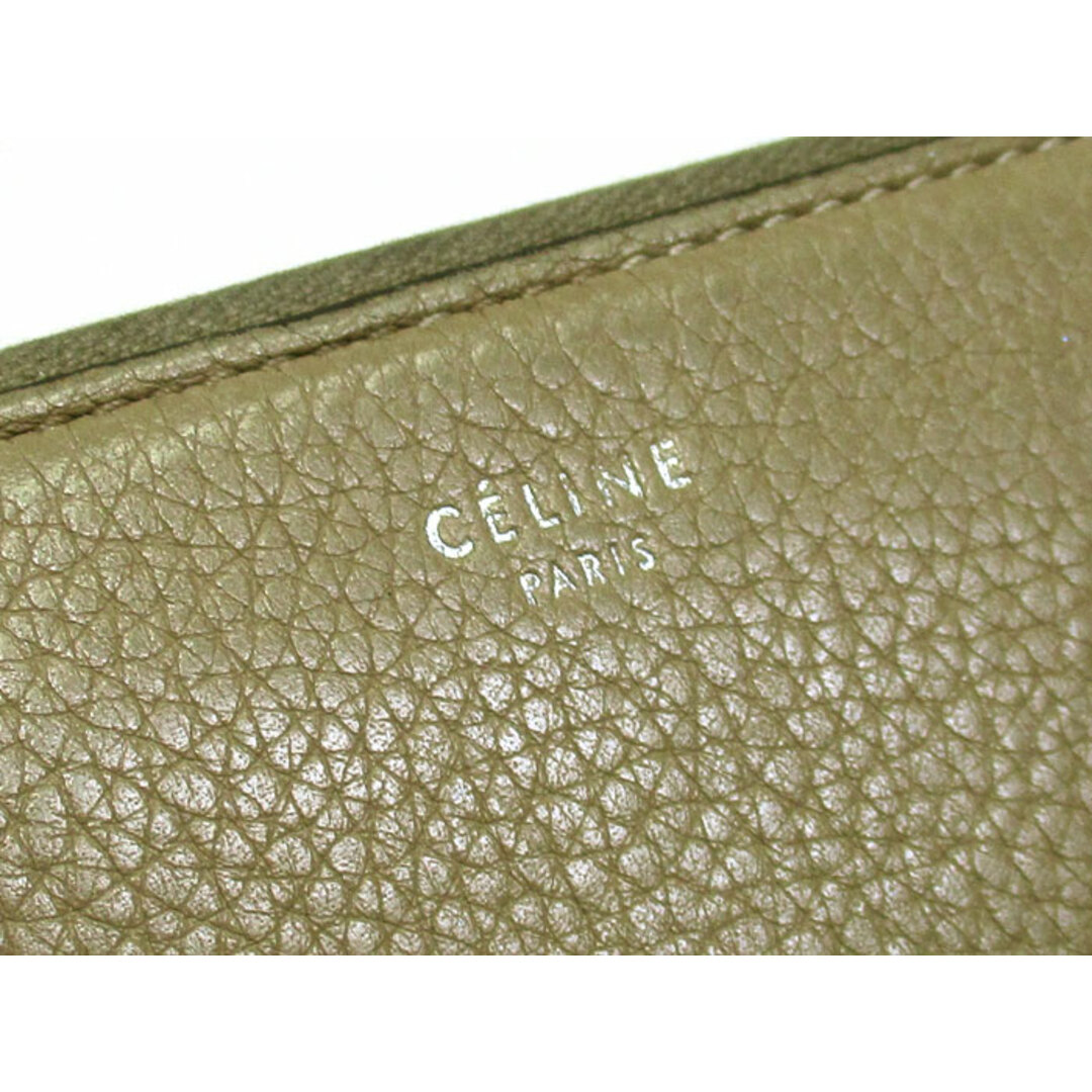 celine(セリーヌ)のCELINE ラウンドファスナー 長財布 レザー ベージュ 10B553 レディースのファッション小物(財布)の商品写真