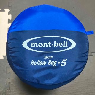 モンベル(mont bell)のmont-bell  寝袋　スパイラルホロウバッグ　#5(寝袋/寝具)