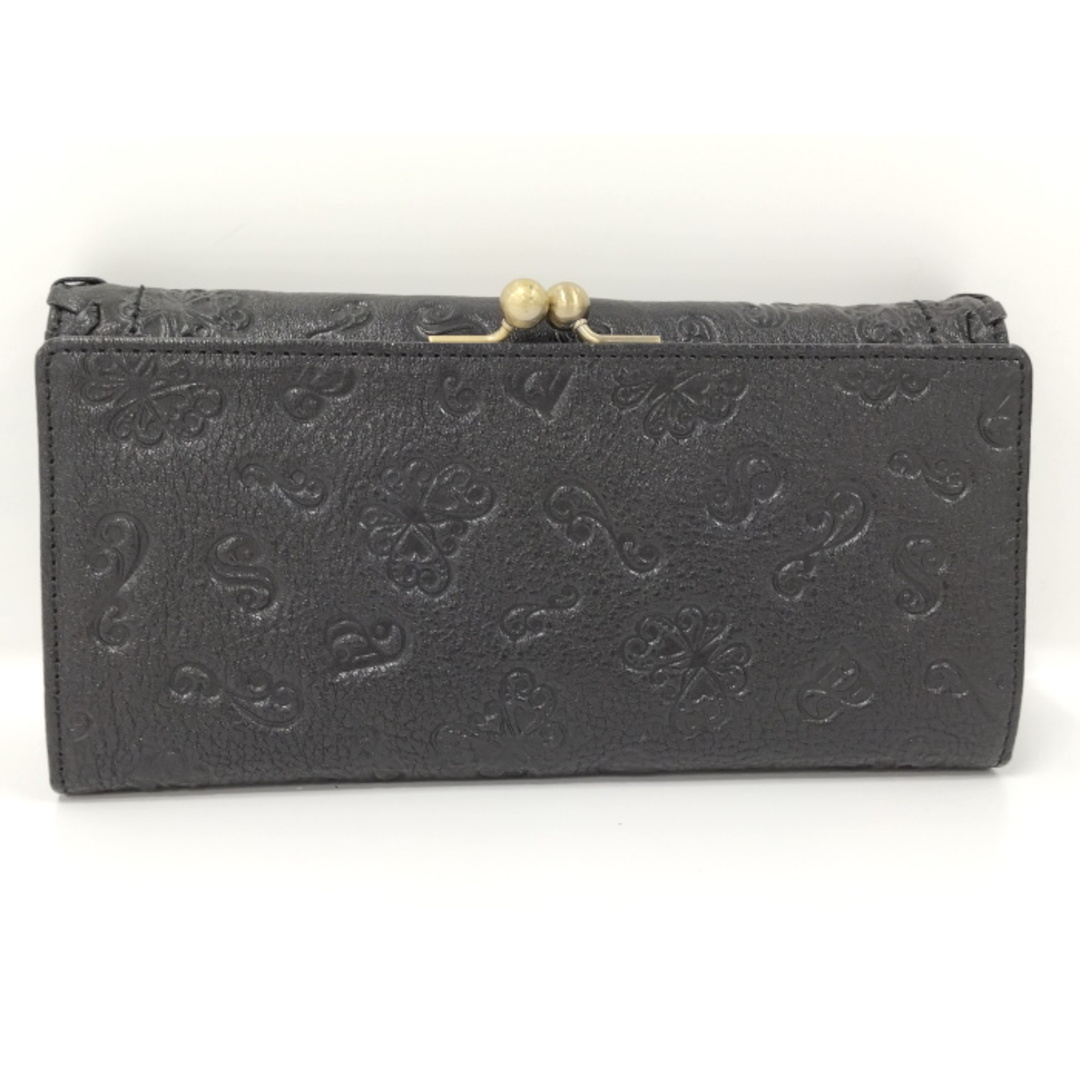 ANNA SUI 長財布 レザー ブラックの通販 by サカイのリサイクル ANNA SUI 長財布 レザー ブラックの通販 by サカイのリサイクル