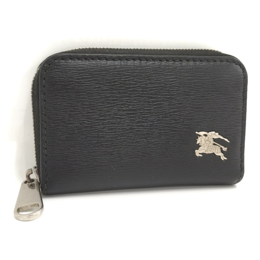 BURBERRY - BURBERRY ロゴマーク入り コインケース レザー BURBERRY - BURBERRY ロゴマーク入り コインケース レザー