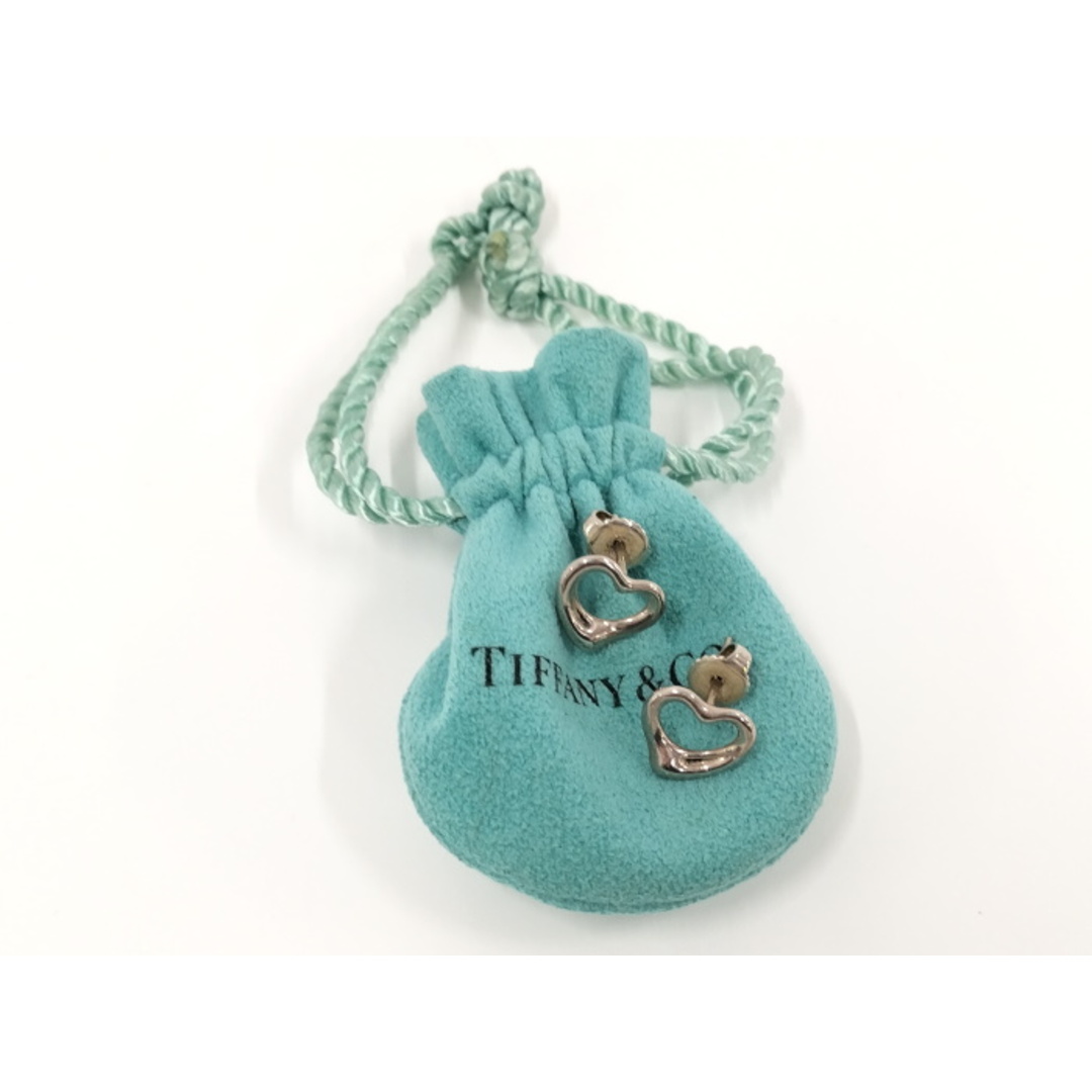 Tiffany&Co. ピアス オープンハート シルバー925 SV925
