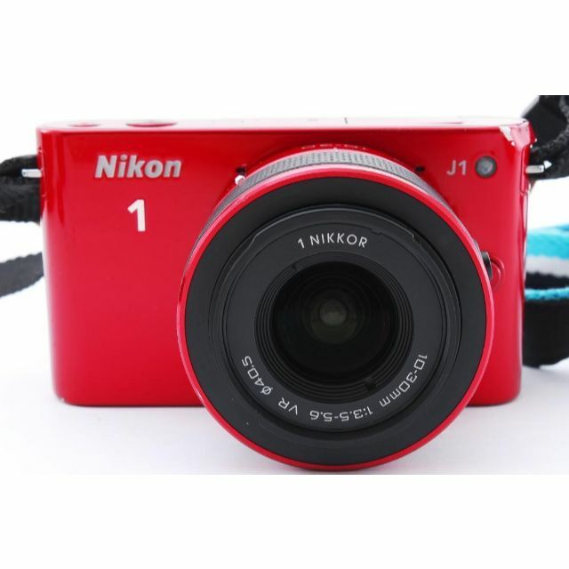 ★人気カラー★ NIKON ニコン 1 J1 レンズキット ミラーレス一眼カメラ 2