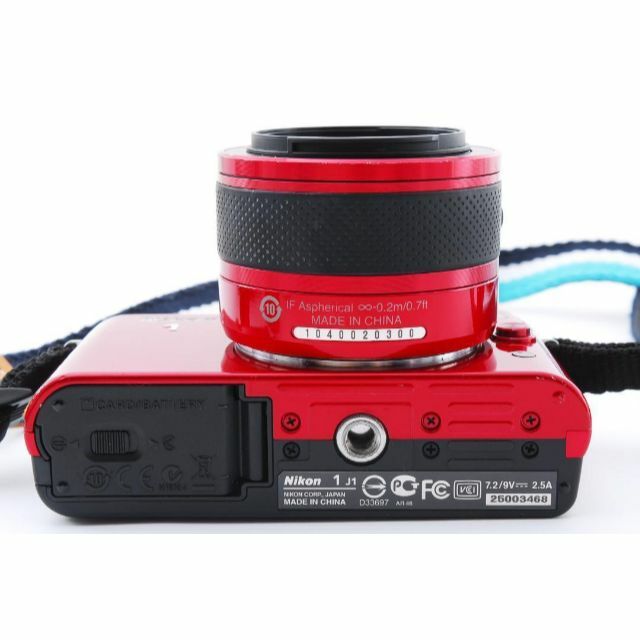 ★人気カラー★ NIKON ニコン 1 J1 レンズキット ミラーレス一眼カメラ 7