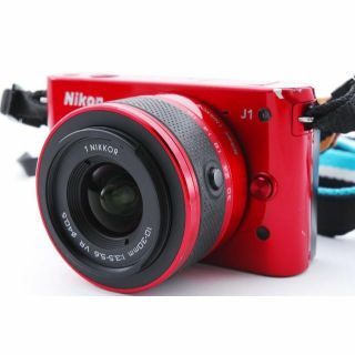 ★人気カラー★ NIKON ニコン 1 J1 レンズキット ミラーレス一眼カメラ(ミラーレス一眼)