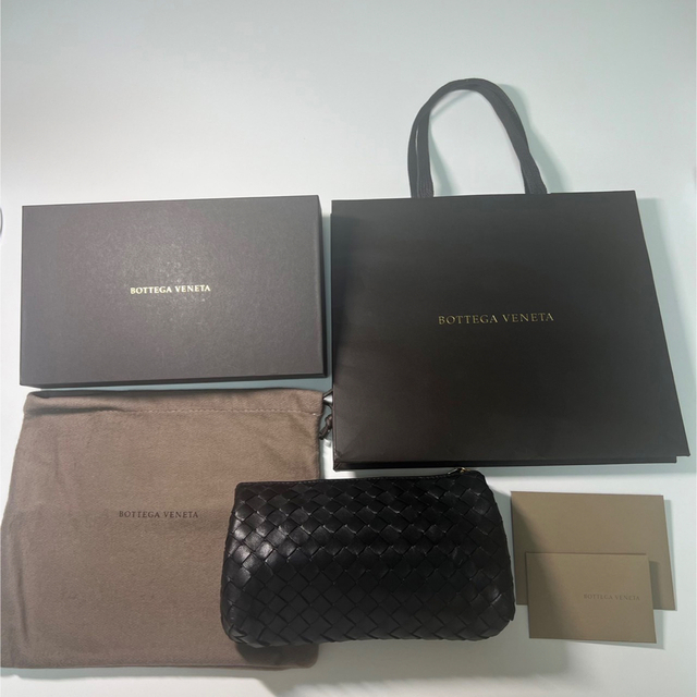 Bottega Veneta - 極美品 BOTTEGA VENETA ポーチ イタリア製の通販 by ...