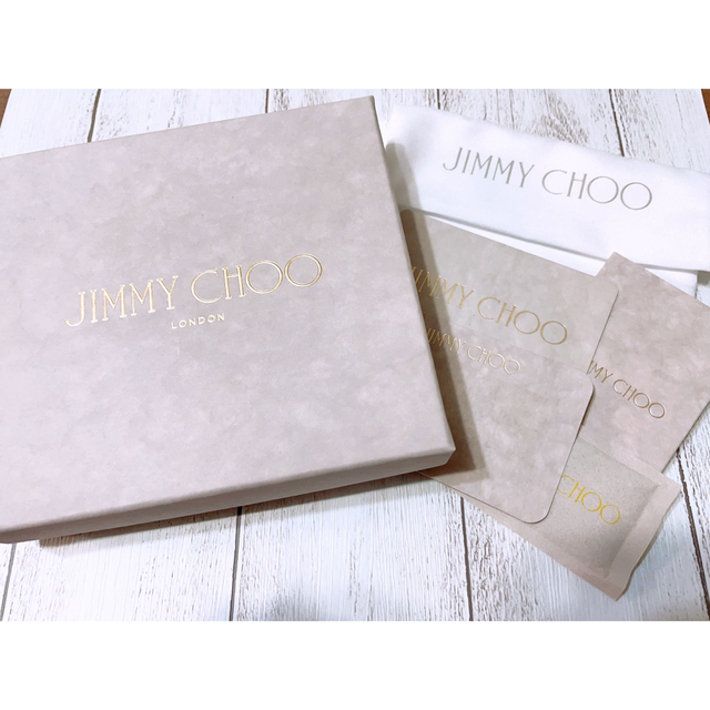 JIMMY CHOO(ジミーチュウ)のJIMMY CHOO 空箱 レディースのバッグ(ショップ袋)の商品写真