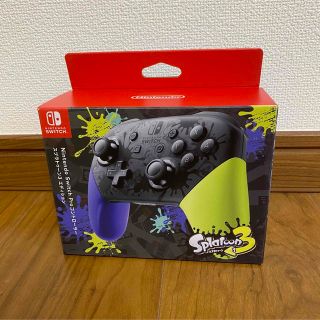 新品未開封 SWITCH PROコントローラー スプラトゥーン2ディション