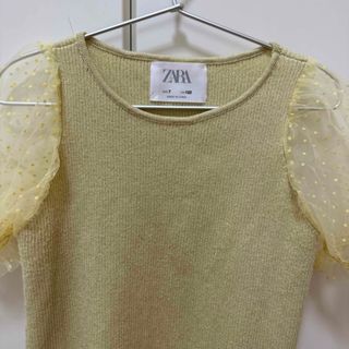 ザラキッズ(ZARA KIDS)のZARA KIDS ニットワンピース　122cm 7歳(ワンピース)