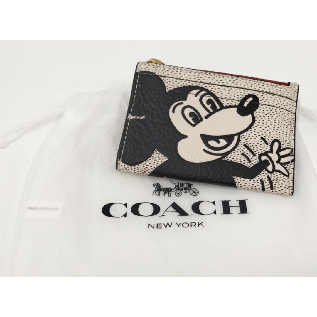 COACH コインケース パスケース カードケース ディズニーコラボ PVC