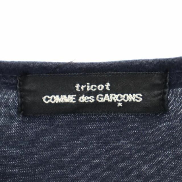 コムデギャルソン 90s 1996年 半袖 Tシャツ ネイビー COMME des GARCONS tricot メンズ   【230605】 メール便可 5