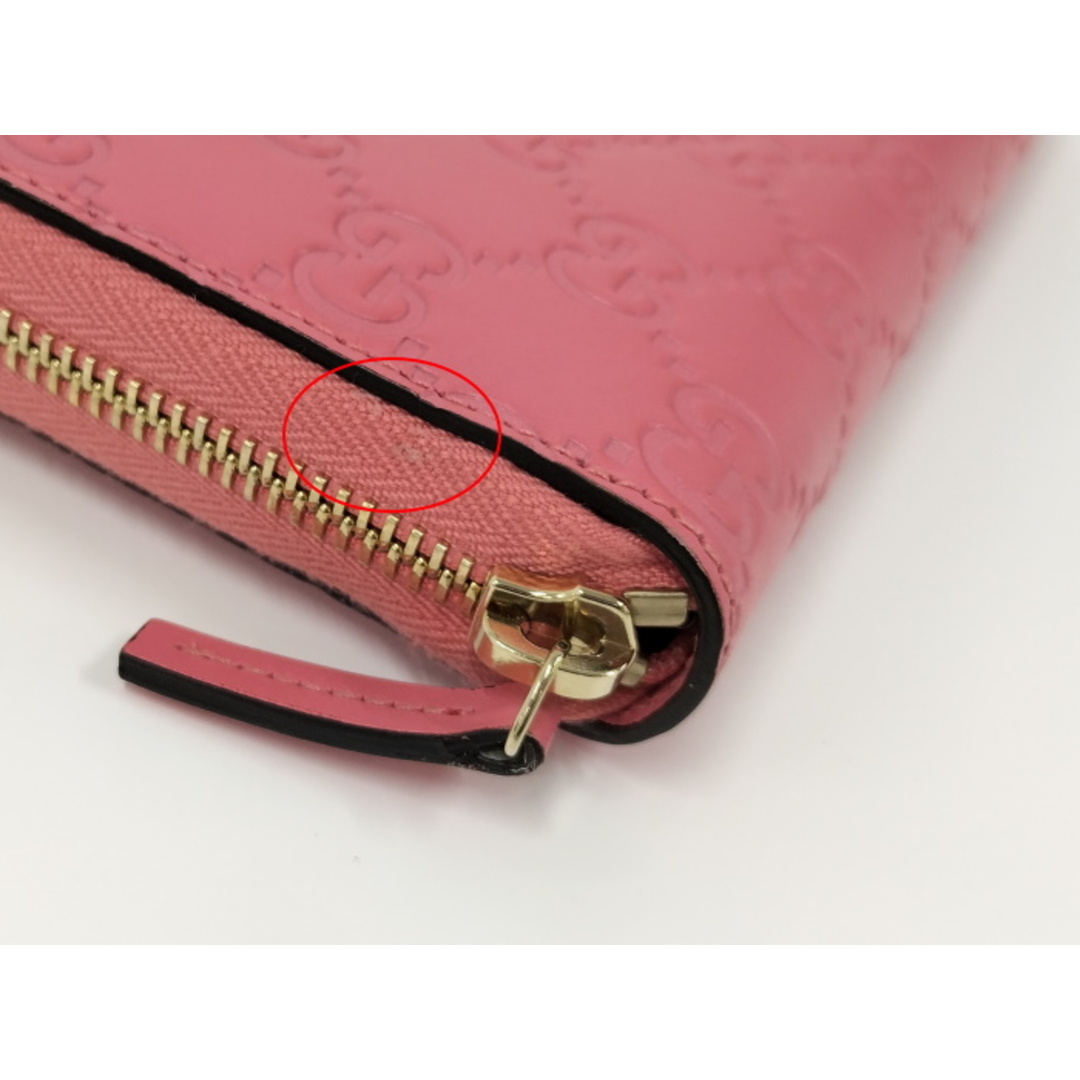 GUCCI - GUCCI ラウンドファスナー 長財布 リボン グッチシマ GUCCI - GUCCI ラウンドファスナー 長財布 リボン グッチシマ