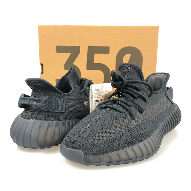 ADIDAS アディダス HQ4540 YEEZY BOOST 350 V2 イージー ブースト 黒 US8.5=26.5cm 正規品 / 31014