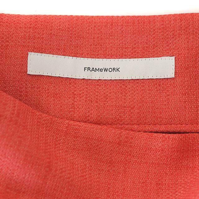 FRAMeWORK(フレームワーク)のフレームワーク スラブヤーンタイトスカート ロング 38 ピンク レディースのスカート(ロングスカート)の商品写真