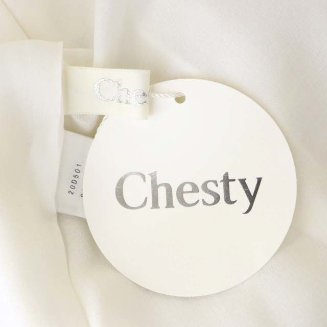 Chesty(チェスティ)のチェスティ 20SS レースチュールワンピース 半袖 ロング フラワーモチーフ レディースのワンピース(ロングワンピース/マキシワンピース)の商品写真