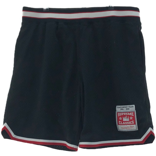 Supreme(シュプリーム)の▼▼Supreme シュプリーム サイズXL 21SS Mitchell & Ness Basketball Short ブラック メンズのパンツ(ショートパンツ)の商品写真