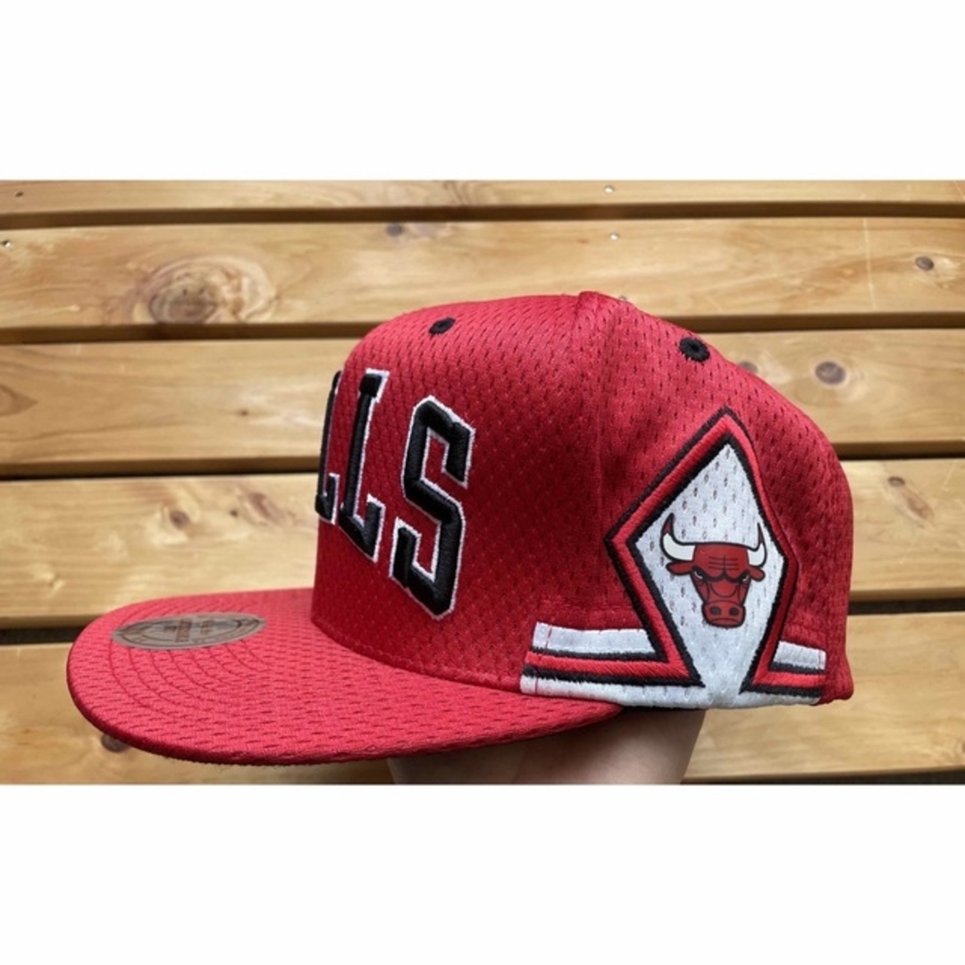 Mitchell&Ness CHICAGO BULLSメッシュキャップ×2