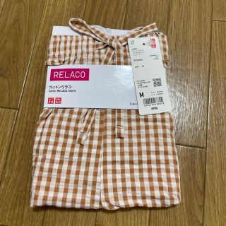 UNIQLOコットンリラコ　ショート丈　M(ルームウェア)