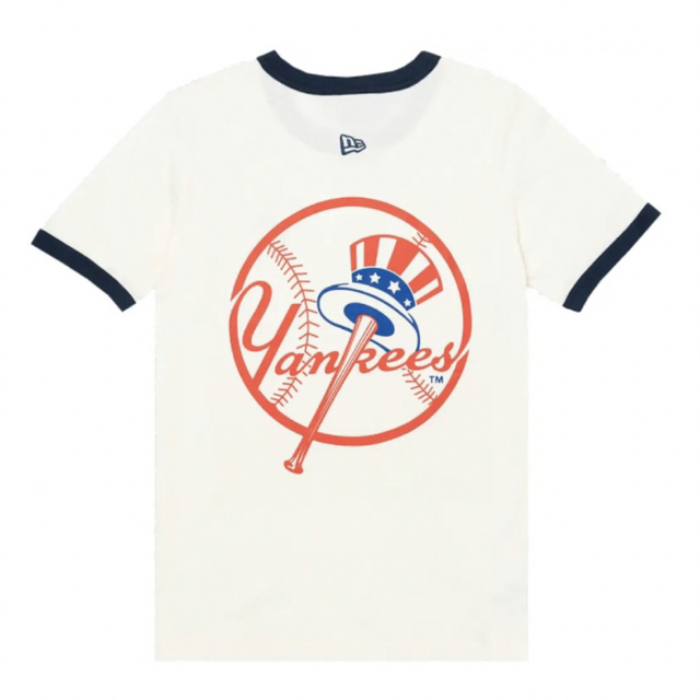 NEW ERA(ニューエラー)のEric Emanuel EE Ringer Tシャツ Yankees XL メンズのトップス(Tシャツ/カットソー(半袖/袖なし))の商品写真