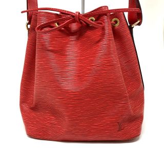 LOUIS VUITTON - ルイヴィトン プチノエ M44107 エピ レザー レッドの