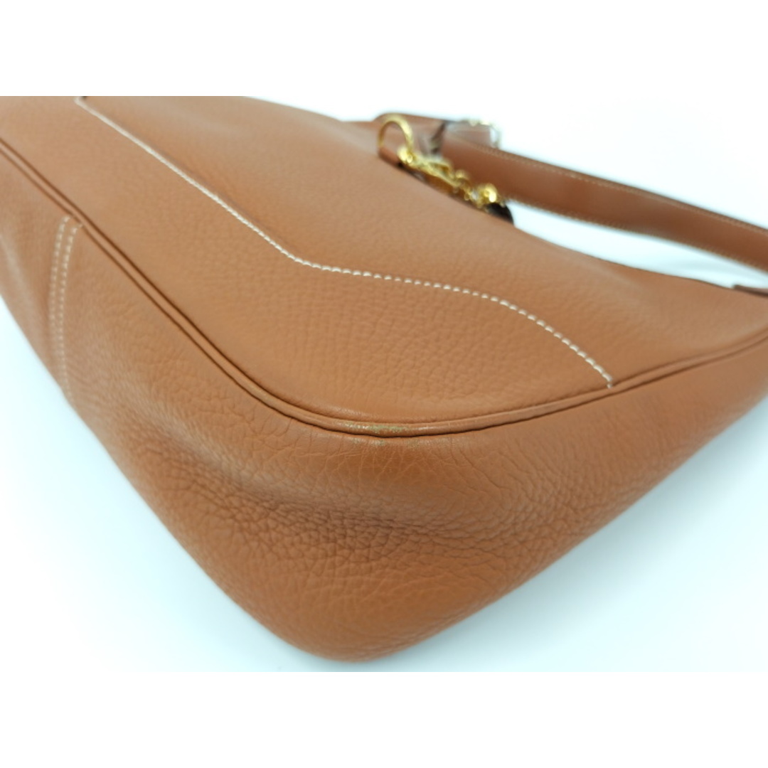 HERMES - HERMES トリム 31 ショルダーバッグ レザー ブラウン系 HERMES - HERMES トリム 31 ショルダーバッグ レザー ブラウン系