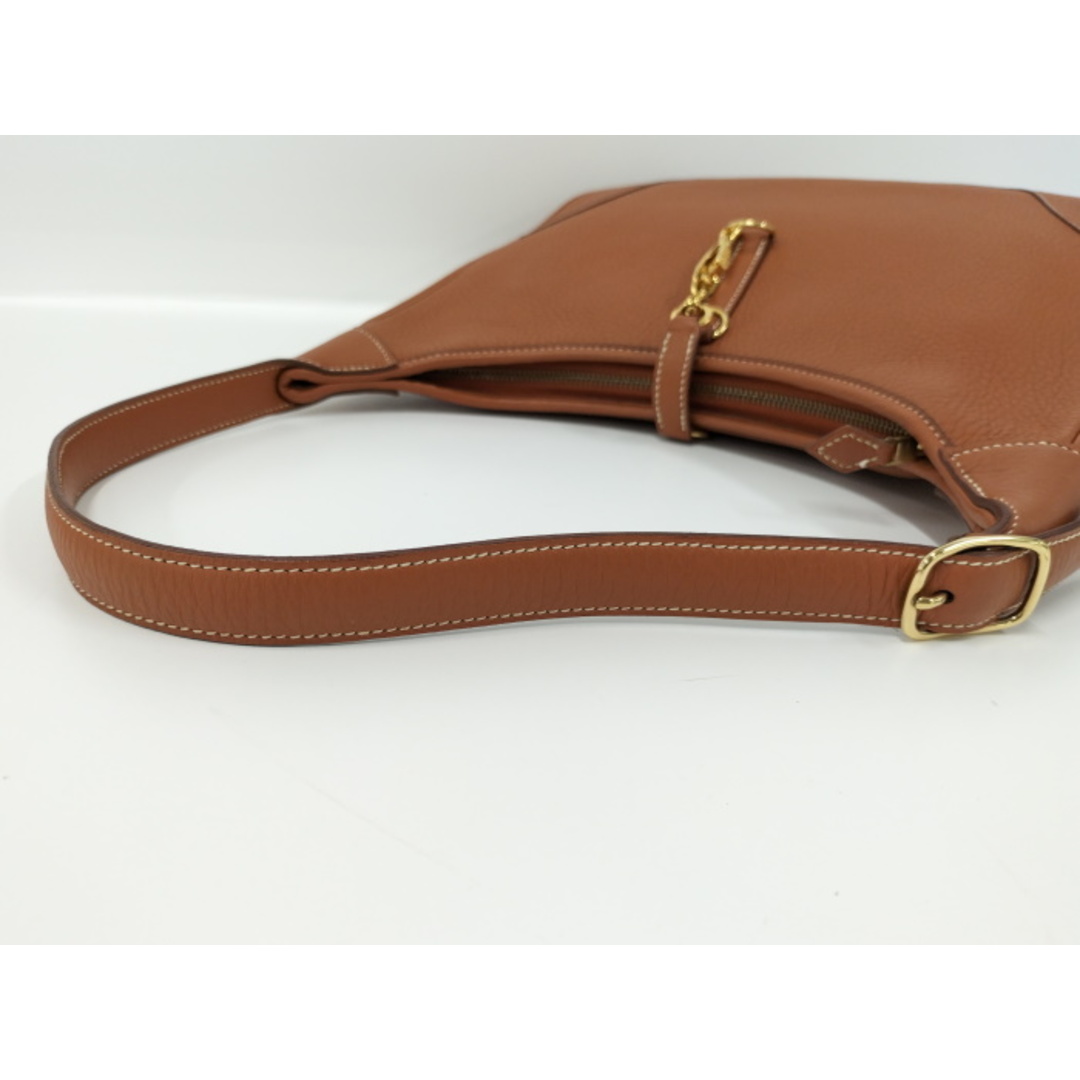 HERMES - HERMES トリム 31 ショルダーバッグ レザー ブラウン系 HERMES - HERMES トリム 31 ショルダーバッグ レザー ブラウン系