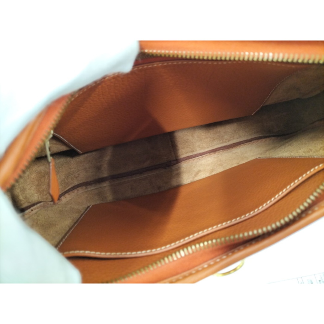 HERMES - HERMES トリム 31 ショルダーバッグ レザー ブラウン系 HERMES - HERMES トリム 31 ショルダーバッグ レザー ブラウン系