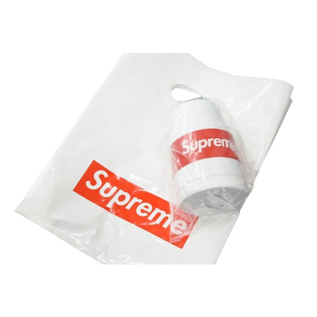 Supreme(シュプリーム)の極美品 Supreme シュプリーム 18AW サーモス コラボ フードジャー・スプーンセットその他雑貨 中古 49815 インテリア/住まい/日用品のインテリア小物(その他)の商品写真