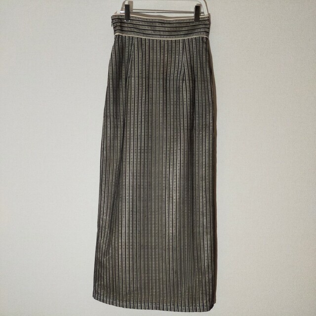 TODAYFUL(トゥデイフル)のlouren stripe lace wrap pencil skirt レディースのスカート(ロングスカート)の商品写真