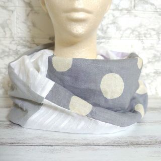 A88 【夏用】スヌード/ハンドメイド　Cotton/レーヨン(スヌード)