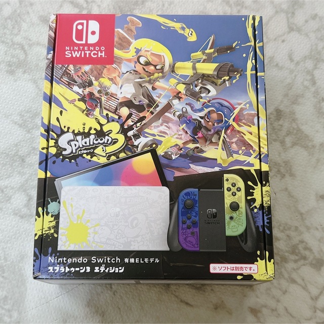 任天堂　スイッチ　本体　スプラトゥーン3 エディション　未使用　新品